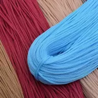 轻粗体冰 丝线粗线钩夏凉帽坐垫钩包线空心线手工编织diy春夏秋季 随机一把库房线