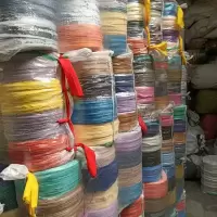 果树拉枝绳捆草绳树根缠球绳布条子布带子捆扎绳 花色随机5斤