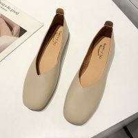 复古晚晚粗跟温柔鞋中跟单鞋仙女风2021夏交叉绑带包头凉鞋女学生 米色【基础版】 35