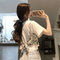 短袖T恤吊带背心女夏新款设计感小众超火甜辣风辣妹叠穿内搭上衣 T恤 优质版 S