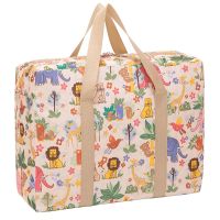 装棉被子子的收纳袋子大号牛津布搬家用神器衣服物行李打包整理袋 动物园 小号50*36*18[单层]
