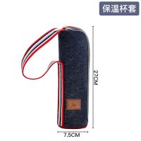 午餐包日韩便当手提饭盒袋子圆形小学生保温带饭帆布包铝箔便当包 保温杯套