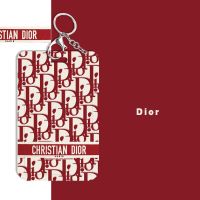 创意ins潮牌卡套 公交地铁交通卡校园学生饭卡工作厂牌羊城通男女 卡套+钥匙扣 dior