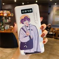 大容量10000毫安充电宝卡通可爱学生超薄所有手机通用移动电源 背包男孩+数据线 10000毫安