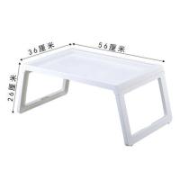 床上笔记本支架多功能电脑桌宜家亲可折叠学生宿舍懒人桌平板架 懒人电脑桌 灰色 工厂直发