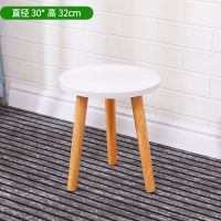 沙发边几北欧迷你小茶几客厅简约移动桌小户型阳台北欧小圆桌 暖白色圆直径30高32