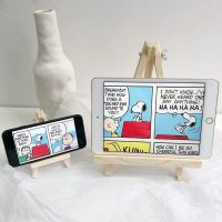 韩国ins白色简约金属铁阅读书架书立阅读支架简约款书桌改造实用 阅读架(木制2个1大1小)送透明夹