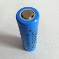 14500锂电池5号大容量4800mAh3.7v4.2充电电池强光手电筒激光笔 1节4800mAh锂电池 平头