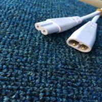 雷士飞利浦插头T5LED支架灯连接线 两线8字对接线灯管公母2孔公母 8字形30CM[10个]