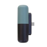 应急充电宝苹果12小米安卓type-c直插便捷移动电源快充胶囊充电宝 安卓接口[暗夜绿] 3000毫安