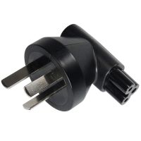 普乐购PLUGO笔记本电脑相机电源适配器转换头替电源线梅花插8字插 PA033BK