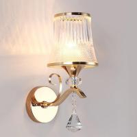 摇控调光床头灯壁灯卧室LED水晶灯客厅背景墙灯阳台过道走廊灯具 无开关-配LED灯泡 特价款013单头