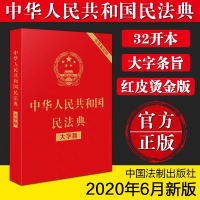 [正版全2册]中华人民共和国民法典2021最新版正版大字版中国和法律常识一本2020年版全理解与适用全套一本通新版解读实