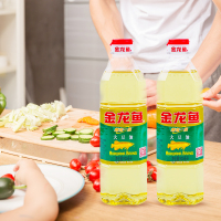 金龙鱼精炼一级大豆油900ml*2瓶 炒菜植物油【BY】