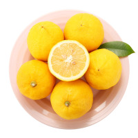 [百果园店]尤利克黄柠檬2斤 新鲜当季水果柠檬水整箱 1000g 100-200g