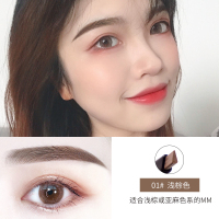 卡姿兰眉笔俏眉精致自动防水防汗不脱色不晕染旗舰店 01浅棕色（大三角）