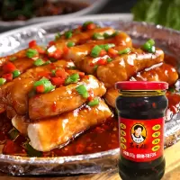 贵州特产老干妈 风味豆豉2瓶280g+鸡油辣椒1瓶辣椒酱 风味豆豉2瓶280g+鸡油辣椒1瓶280