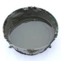 折叠水盆数码迷彩车用洗脚盆迷彩钓鱼便携盆户外野营帆布脸盆 折叠脸盆(直径36CM)