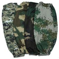 迷彩套袖防污耐脏加厚耐磨汽修帆布袖套防尘厨房工厂工作迷彩护袖 数码迷彩绿套袖 1双