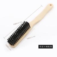 迷几..鞋涮子长柄擦鞋油多功能皮鞋刷 软毛鞋刷子擦鞋布皮鞋保养 单面长柄鞋刷.