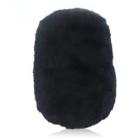 [2个装]多功能羊毛抛光擦鞋手套布抛光布上光鞋擦擦鞋刷布工具 1个装