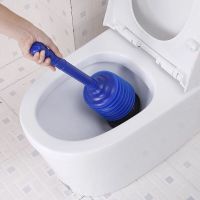 通马桶神器厕所疏通器皮搋皮吸抽水拔子管道堵塞通下水道工具通便 优质蓝色马桶抽