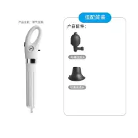 通马桶家用管道疏通器下水道厕所地漏蹲便疏通神器工具堵塞一炮通 简装不带打气筒款(需要自配打气筒)