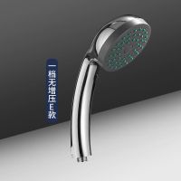 增压淋浴花洒喷头超强花洒家用高压洗澡沐浴淋浴头莲蓬头软管套装 德国一挡无增压花洒E款 单个增压淋浴花洒