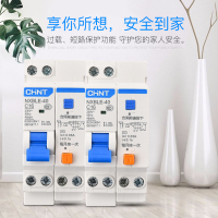 正泰NXBLE-40断路器1P+N空气开关双进双出漏电过载保护器DZ267LE 6A 1P+N