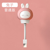 遥控小夜灯女生卧室床头灯婴儿喂奶护眼睡眠灯USB插电柔光夜光灯 小兔子[普通款]