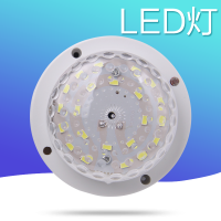 明装LED声光控吸顶灯5W楼道延时声控感应灯圆形过道智能LED声控灯