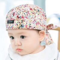 婴儿帽子冬0-3-6-12个月春秋天海盗帽男童女宝宝帽子新生儿胎帽 碎花--海盗帽--仅帽子 6-12个月 均码