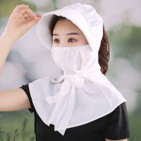 太阳帽女大帽檐防晒遮阳超大防紫外线韩国女宝宝帽子洋气亲子夏季 A款经典白色 成人款