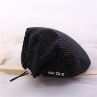 春秋季男女宝宝贝雷帽礼帽夏季薄款帽遮阳帽婴儿童帽子鸭舌帽韩版 黑色 帽围46-48cm 参考年龄8个月-3岁 均码