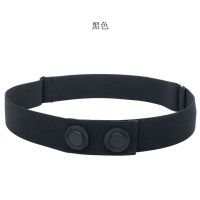 新款韩版防过敏皮带女弹力腰带裙子束腰腰封男牛仔裤懒人隐形无痕 黑色3厘米宽 可调节长短