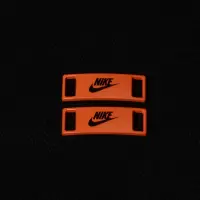 AF1黑橙刮刮乐鞋子鞋带Jewei Home & Away Black 空军一号鞋带绳 黑橙鞋带扣一对