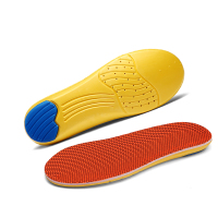 增高劳保鞋垫男女吸汗防臭皮鞋大头宽头劳保鞋全垫防脚痛软底加厚 1双随机色 38