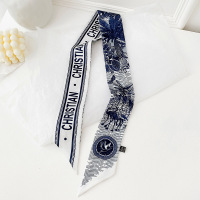 丝巾绑包女发带领巾小丝带春秋长条搭西装扎头发复古法式飘带夏 知更鸟