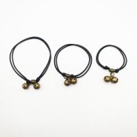 宠物猫咪狗狗铜铃铛泰迪吉娃娃鹿犬奶猫奶狗项圈饰品买2送1买3送3 黑色复古铜铃 XS-超小型