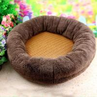 泰迪狗窝四季通用中小型犬窝猫窝 狗狗窝保暖冬季宠物窝 咖啡色 40乘40圆窝适合五斤内宠物用