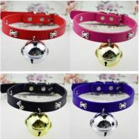 骨头项圈带大铃铛直径4cm可爱超萌可佩带牵引绳宠物狗狗猫咪配饰 随机一个 S 长30cm 宽1.3cm