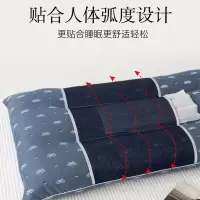 不变形决明子枕芯长枕头双人枕头夫妻情侣成人护颈枕头芯套装荞麦 长保健枕一个[没有枕套] 1.0m[没有/决明子+荞麦