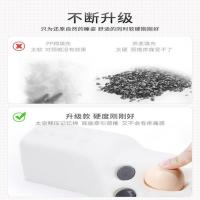 记忆棉磁石枕单人颈椎枕头牵引修复颈椎专用竹炭圆形助睡眠长条枕