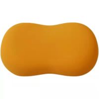 猫肚皮枕头家用记忆枕乳胶慢回弹枕护颈助眠枕抗菌防螨功能枕 简易包装(橘色) 55*35cm