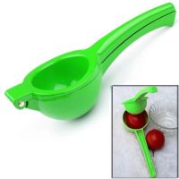 柠檬夹金桔夹奶茶设备器具压汁夹压金桔柠檬水果茶用 绿色
