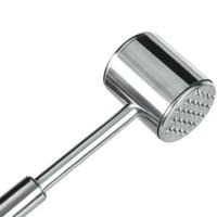 特卖牛排锤拍嫩松肉锤打砸牛肉锤敲实心不锈钢大排的锤子嫩肉器松 敲肉锤