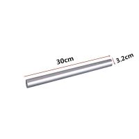 304不锈钢实心多功能捣碎棒 捣蒜棒 碎冰棒 压汁棒 敲肉捶 擀面 30cm特厚款空心擀面杖