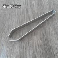 不锈钢猪毛夹鱼骨钳拔鸭毛鸡毛拔猪毛夹子拔毛器厨房家用夹毛镊子 平口夹[1]把