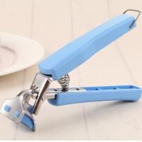 防烫取盘取碗夹提盘器厨房防滑碗夹防烫手蒸菜夹子取盘器烤箱蒸锅 蓝色