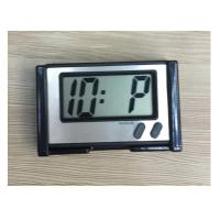 BK608汽车摩托车电动车车载时钟迷你电子表电子钟随意黏贴钟 608黑色